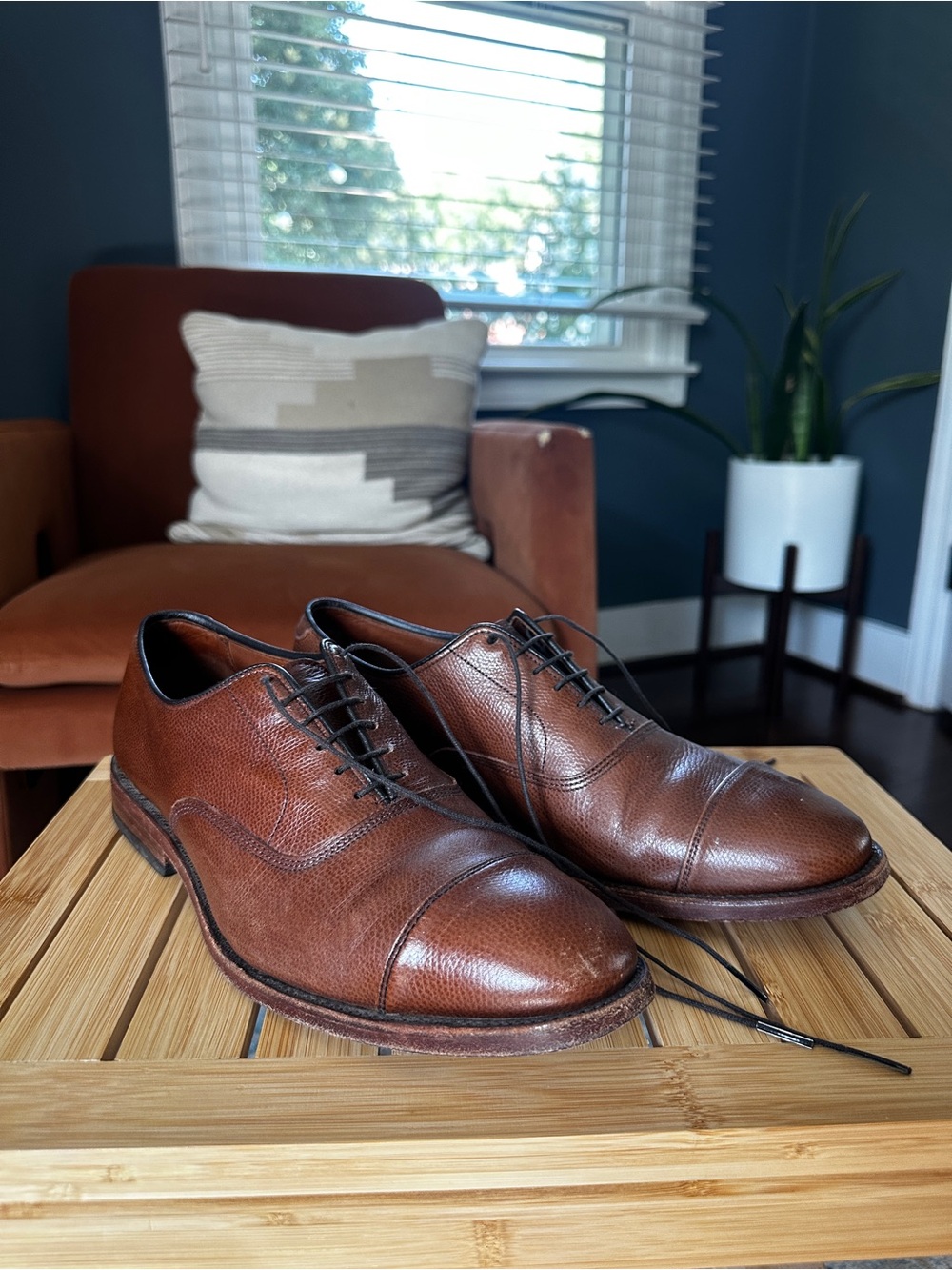 Allen Edmonds Park Avenue Cap-Toe Oxford, Made in USA
